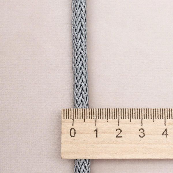 Шнур круглый п/э плетеный 6 мм / 25 метров, темно-серый, 3AR3286