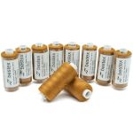 Нитки швейные бытовые Bestex 40/2, 365 м (400 ярд) / 10 кат., 161 ярко-горчичный