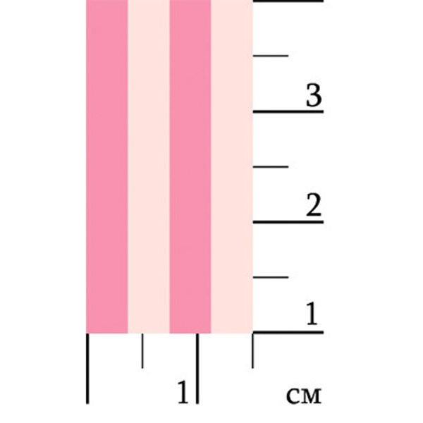 Ткань для пэчворка Peppy Бабушкин сундучок, рулон 112 см / 5 метров, БС-28 полоска я.розовый, Peppy