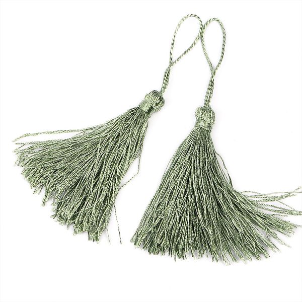 Кисти шторные 80.0 мм, DS-011, цв.11 оливковый, уп.50 шт