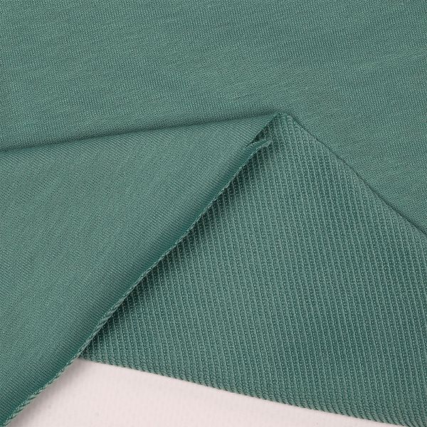 Футер 2-нитка петля поликоттон стрейч 220 г/м², 160 см / 3 метра, ФУТ2Х.TBY.ХЛ-ПЭ.S004.3, цв.S004 полынь