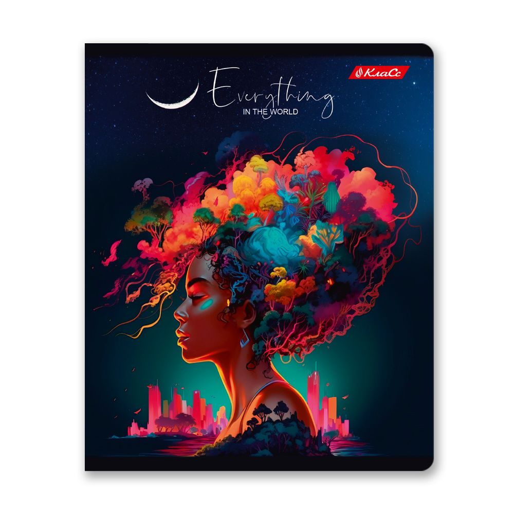 Тетрадь ученическая общая, глянцевая ламинация, A5+ 48 л. на скобе 65 г/м², белизна 100%, 10 шт, клетка в термоусадочной пленке, 000744 Гламурная, Светоч 48ТЕТк-004