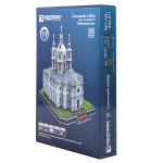 Пазл объемный 3D, 172 элемента, Серия Архитектура, Смольный собор, Rezark RAZ-011