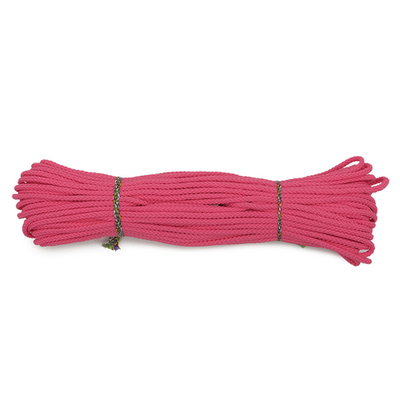 Шнур плетеный ⌀4.0 мм / 30 метров, розовый