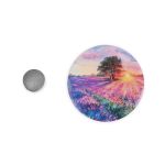 Игольница магнитная 5.6 см, №13 Закат в поле, Gamma BEM