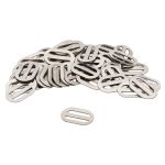 Крючки галстучные 11 мм, (3 части) ВОС, никель, 50 шт