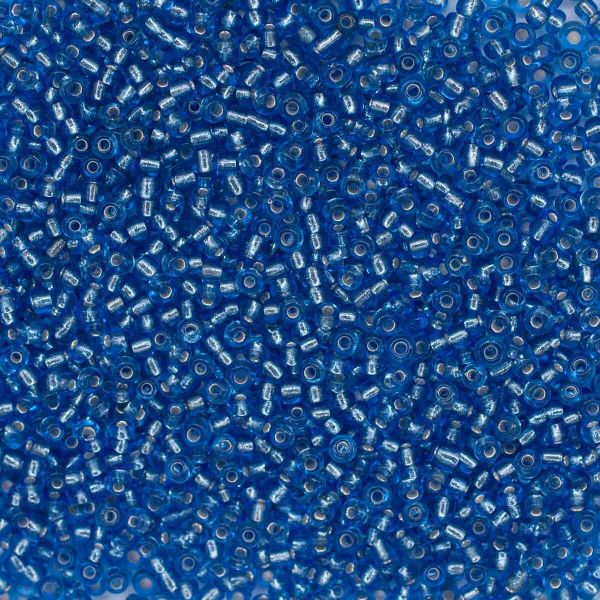 Бисер Astra&Craft 11/0 (2.1 мм), 200 г (10х20 г), цв. 26 св.синий