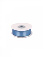 Лента атласная 1-сторонняя 25.0 мм / 22.5±1 метра, 3103 ярк.голубой, Magic4Hobby