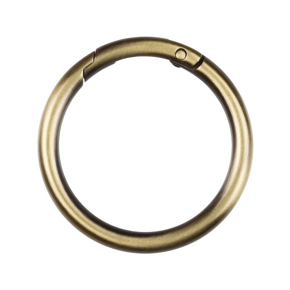 Карабин кольцо ⌀38 мм, 10 шт, 03 под бронзу, Gamma GH-238