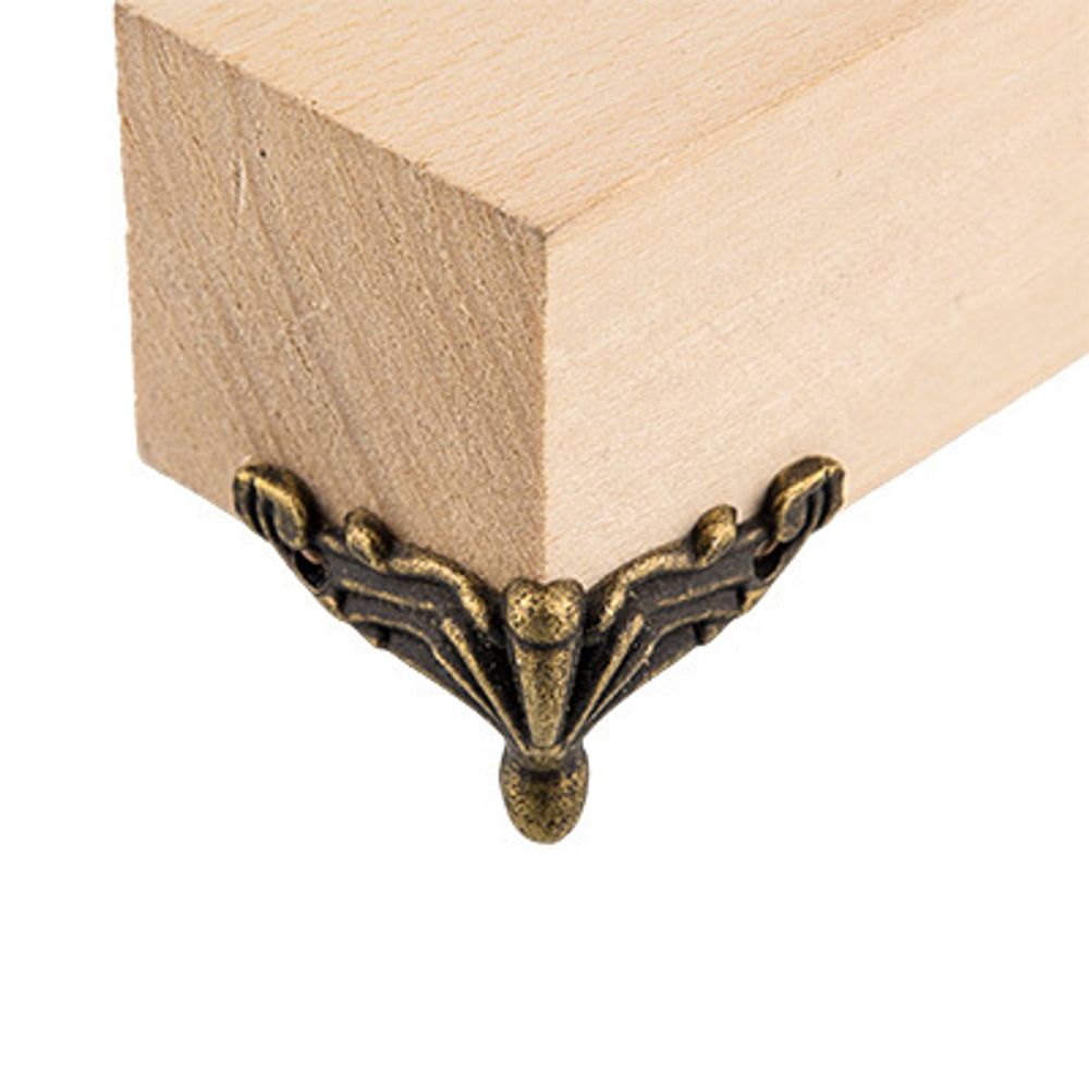 Ножка для шкатулок 3.5х2 см, 20 шт, 02 бронза, Mr.Carving