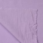 Хлопок крэш 90 г/м², 150 см / 5 метров, TBY.Caw.74.5, цв.сиреневый
