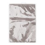 Замша искусственная двухсторонняя 20х30 см, 2 листа (21886 т. бежевый)