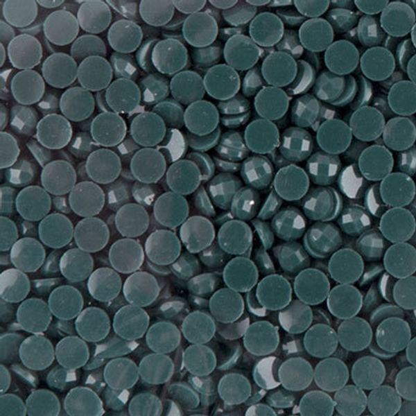 Стразы неклеевые акрил 2.5 мм, 100 г (10х10 г), /РП/, №0666 т.серый, Zlatka OZM