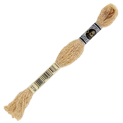 Мулине DMC Etoile 8м, люрекс (C738), 6 мотков по 8 метров