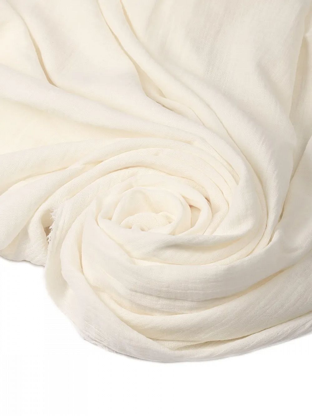 Муслин 125 г/м², 130 см / 2 метра, TBY.Mus.24723.6.2, цв.06 молочный