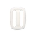 Пряжка, ПА, цветная, 30 мм (1000 белый), 50 шт