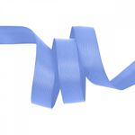 Лента репсовая (в рубчик) 20.0 мм / 22.8±1 метра, 332 голубой, Magic4Hobby