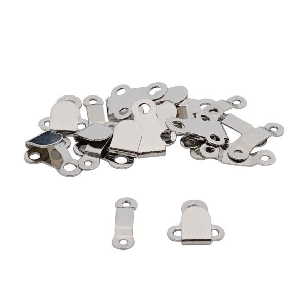 Крючки пришивные 15х11 мм, nickel, 10 шт