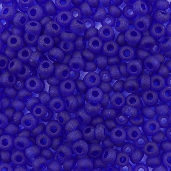 Бисер Preciosa прозрачный матовый 10/0 (2.3 мм), круг.отв, 50г, (30100)