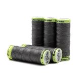 Нитки отделочные Gutermann Top Stitch, 30м, 496 серо-стальной, 5 катушек