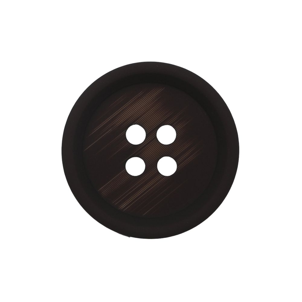 Пуговицы 4 прокола 34L (21мм), (Brown (коричневый)), 24 шт, 613989-5