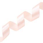 Лента атласная 1-сторонняя 25.0 мм / 22.86±1 метров, 006 светлый персик, Globus
