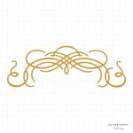 Нож для вырубки, Завиток, Mr.Painter DICUT-M0034