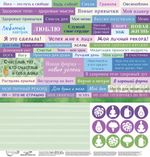 Бумага для скрапбукинга Здоровые привычки 190 г/м², 30.5х30.5 см, 10 шт, 7 лист для вырезания, Mr.Painter PSR 2603