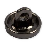 Пуговицы на ножке металл 9 мм, 6 шт, 06 черн.никель, Blitz MB 0254