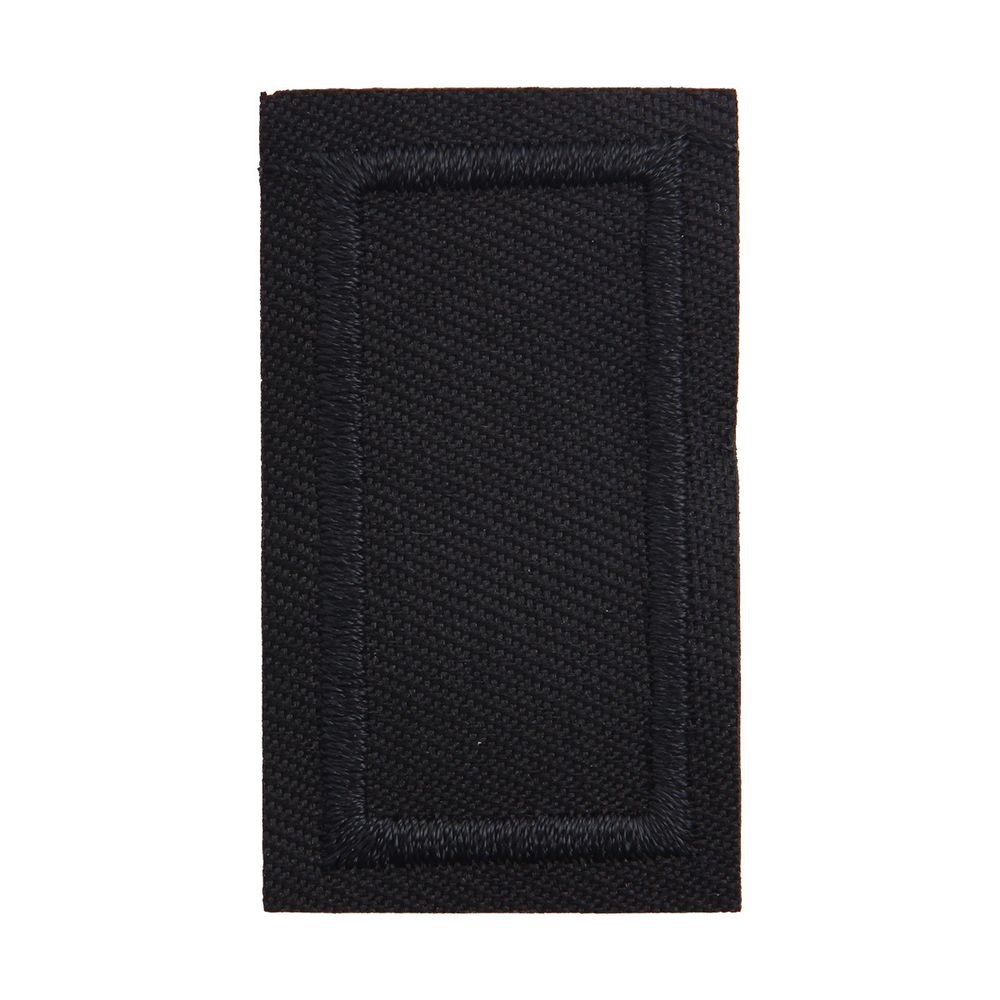 Термоаппликация 45х26 мм (black), LA429, 2 шт