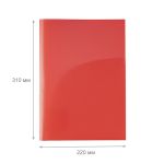 Папка-уголок (2 кармана) A4 180 мкм, 20 шт, черный new EC21230001, Expert Complete