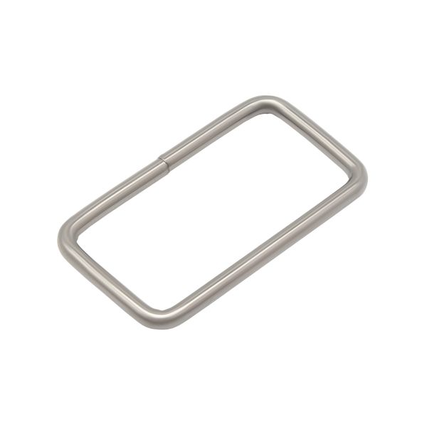 Рамка прямоугольная металл 40х3 мм, чер.никель, 100 шт