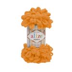 Пряжа Alize (Ализе) Puffy / уп.5 мот. по 100 г, 9м, 336 оранжевый A