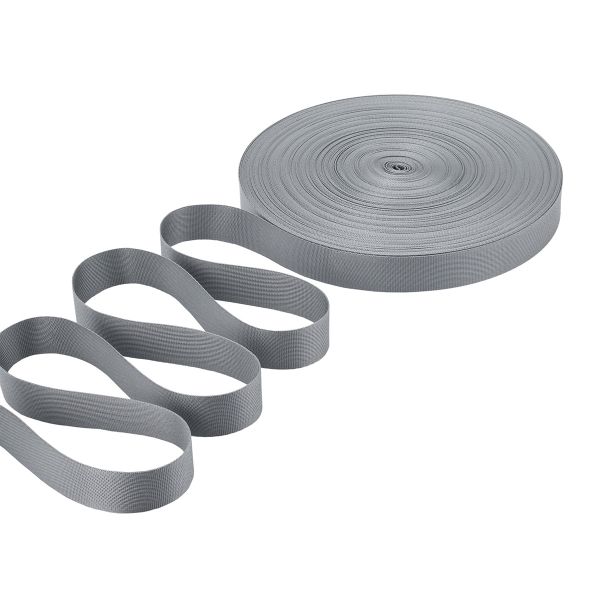 Стропа (ременная лента) 25 мм / 45.72 метра, [11.19 г/пог.м], 11 серый, 3Al356