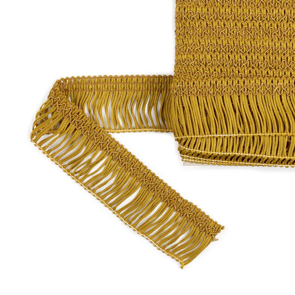 Бахрома отделочная 35.0 мм / 16 метров, 092 оливковый, Gamma А-08