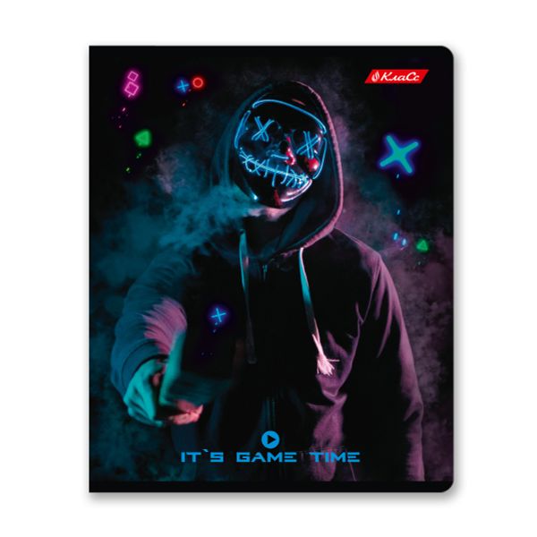 Тетрадь ученическая общая, A5+ 48 л. на скобе 65 г/м², белизна 100%, 10 шт, клетка в термоусадочной пленке, 000732 Виртуальная реальность, Светоч 48ТЕТк-001