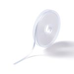 Лента атласная 2-сторонняя 06.0 мм, 25 м, Prym, 10 белый /TOS/