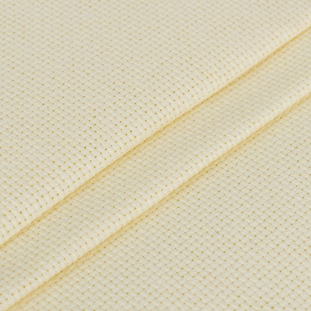 Канва Aida 16 ct, 50х50±2 см, кремовый, Gamma