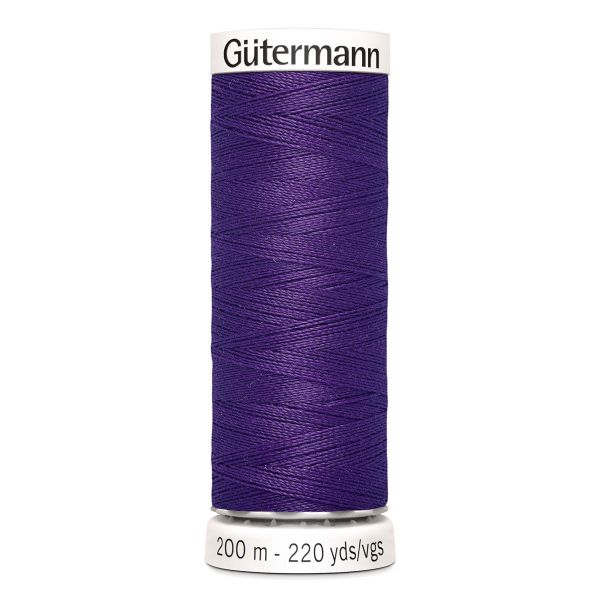 Нитки универсальные Gutermann Sew-all, 200м, 373 т.фиолетовый, 5 катушек