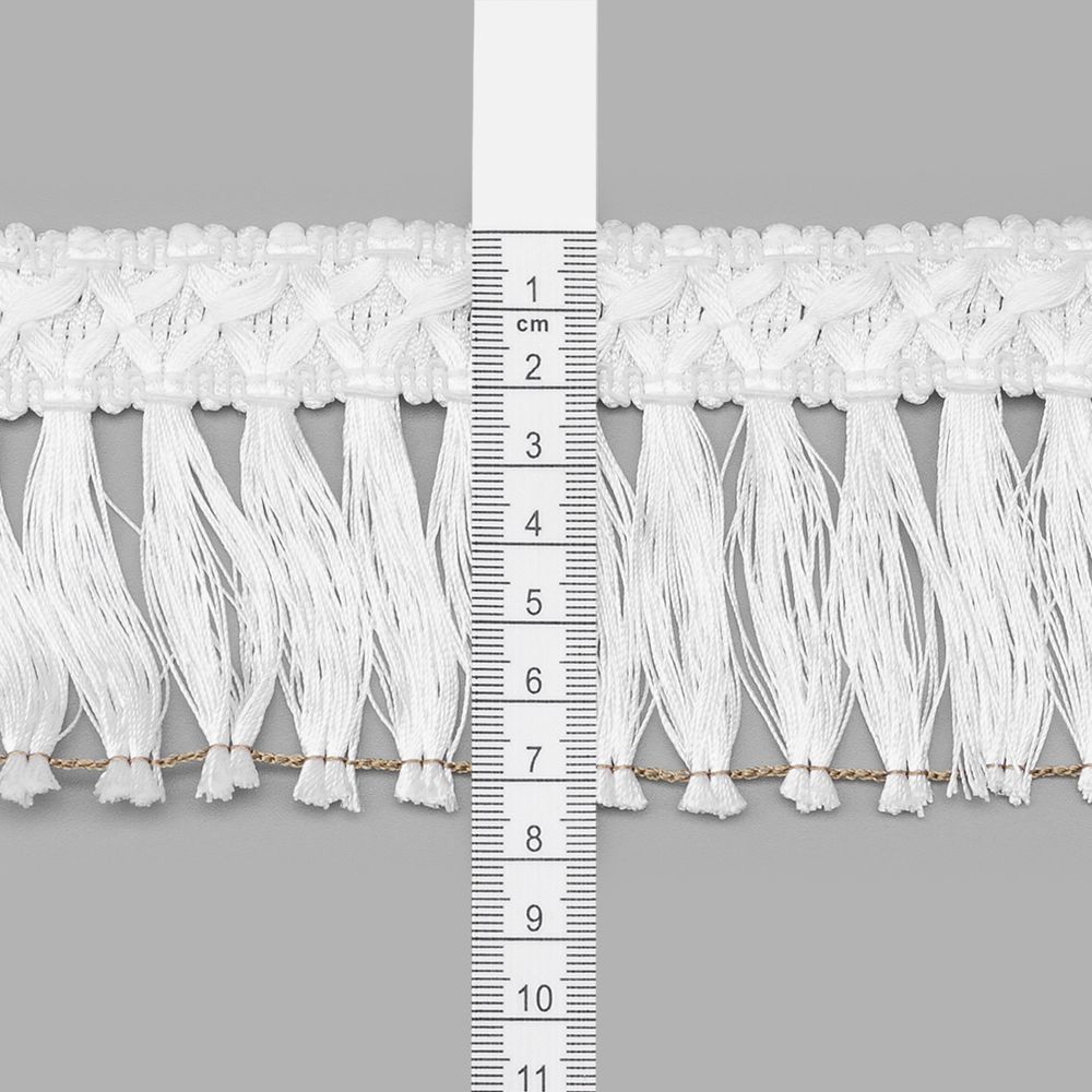 Бахрома отделочная 75.0 мм / 10 метров, с кистями, (000001), 2035