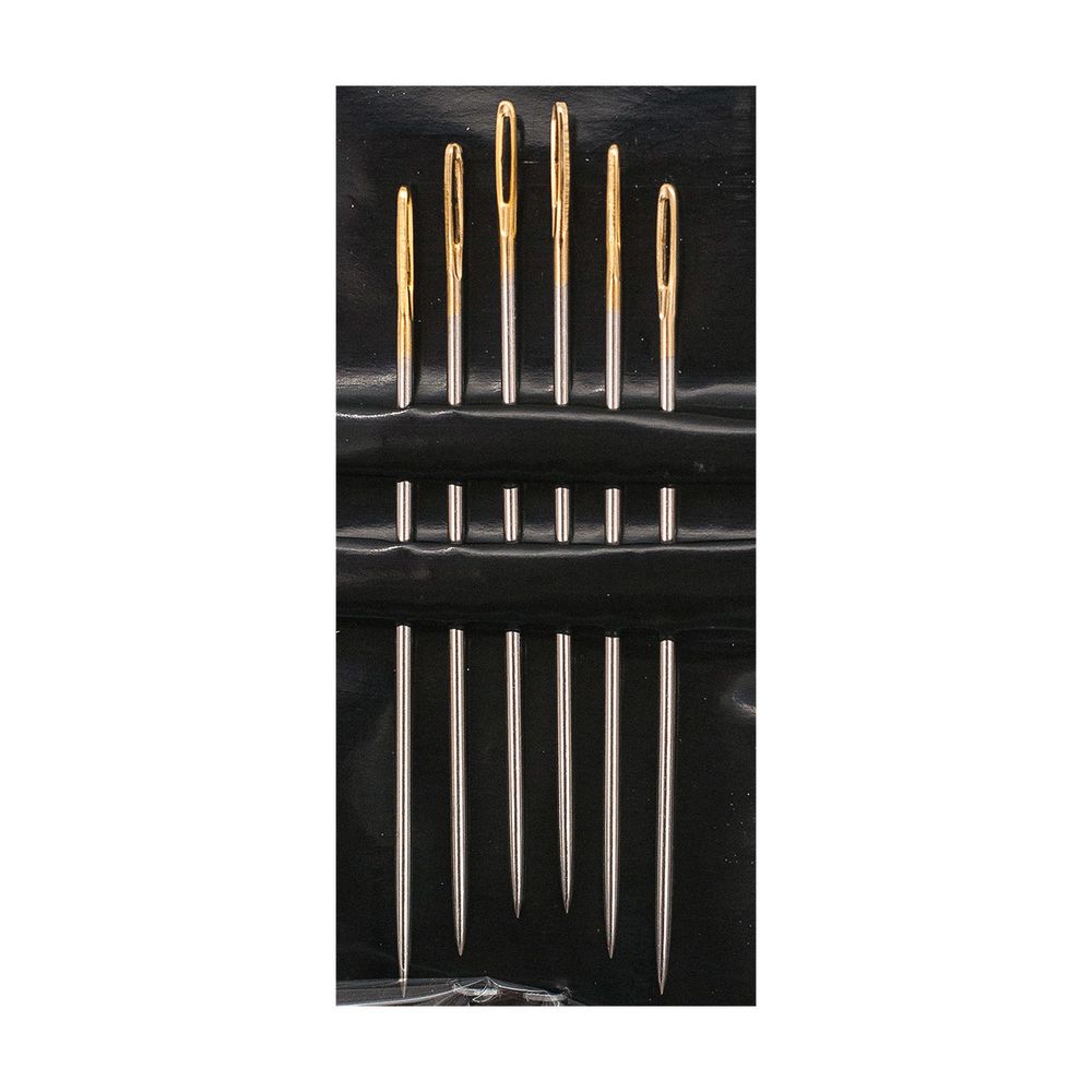 Иглы ручные ремонтные №1/0, 6 шт, Pony