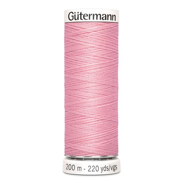 Нитки универсальные Gutermann Sew-all, 200м, 043 бледно-розовый, 5 катушек