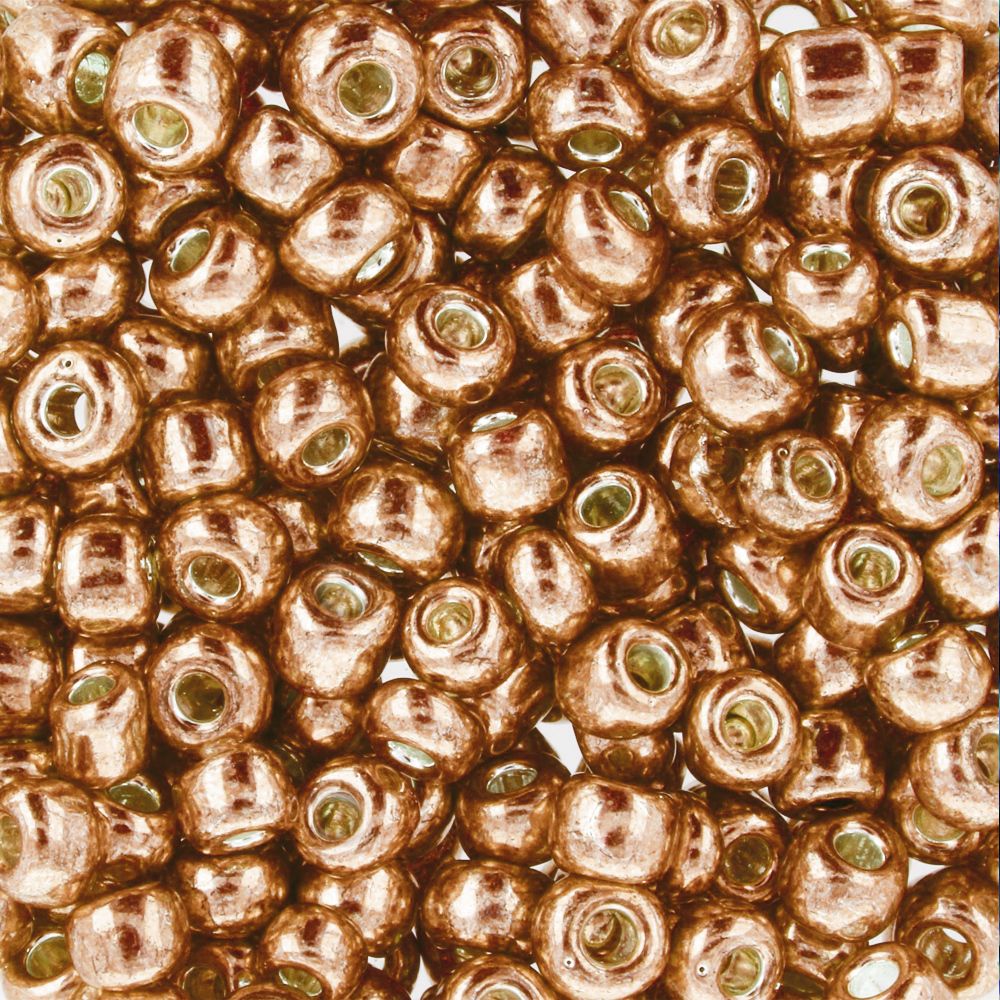 Бисер Zlatka 11/0 (2.1 мм), 100 г (10х10 г), №0562 медный, GR