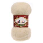 Пряжа Alize (Ализе) Kid Royal / уп.5 мот. по 50 г, 500м, 067 молочно-бежевый A