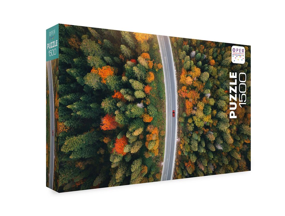 Пазл 1500 элементов, Сквозь сердце леса, PZL-1500/25, Фрея