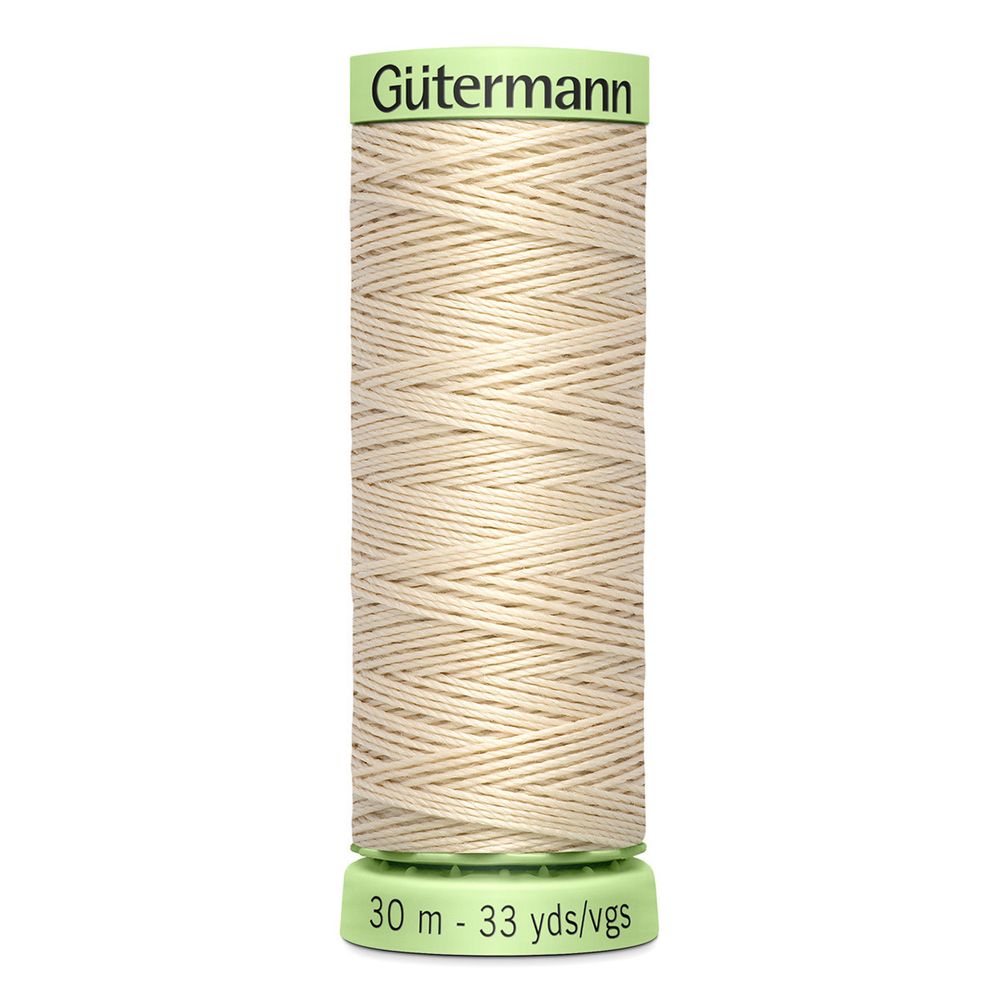 Нитки отделочные Gutermann Top Stitch, 30м, 169 пломбир, 5 катушек