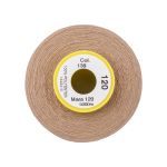 Нитка универсальная Gutermann Mara 120/2, 5000 м, 700185, 139 бежево-коричневый, 1 катушка