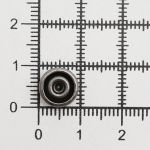 Часть кнопки рубашечной ⌀9 мм (C-часть), черн. никель мет, 100 шт, BIG