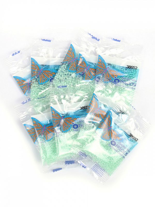 Бисер Preciosa 10/0 (2.3 мм), 50 г (10х5 г), цв. 38652