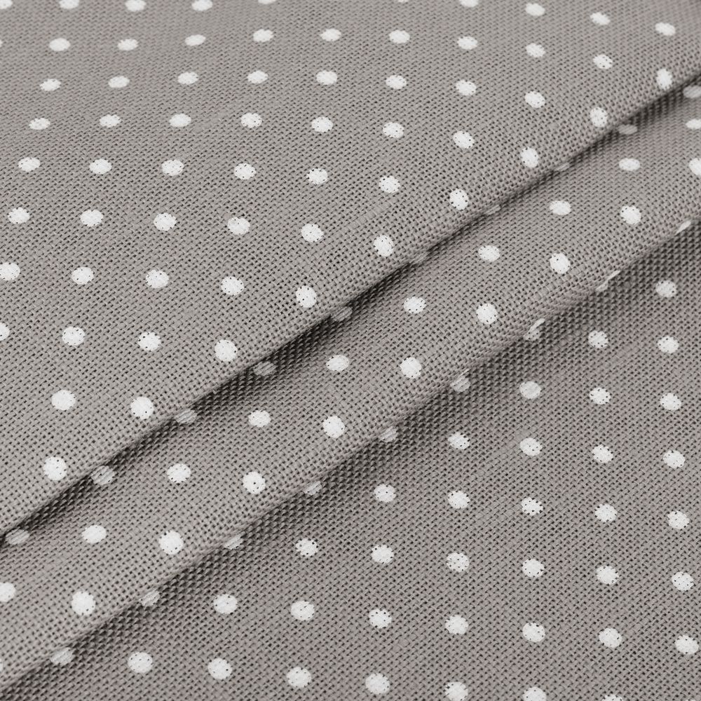 Канва Zweigart Belfast 32 ct, 140 см, 10 метров, К32, 7349 серый в горошек